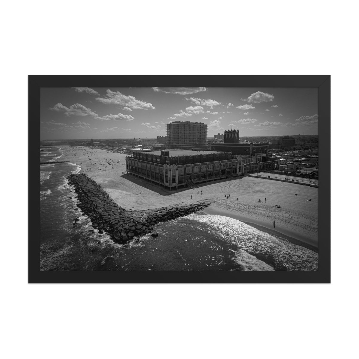 Convention Hall / Asbury Park / 2025 - Framed photo paper poster 12″×18″