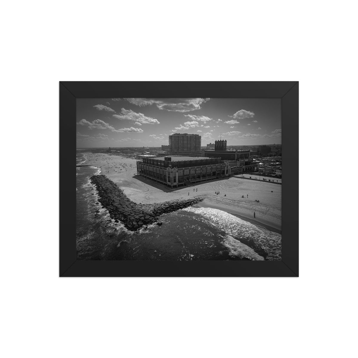 Convention Hall / Asbury Park / 2025 - Framed photo paper poster 8″×10″