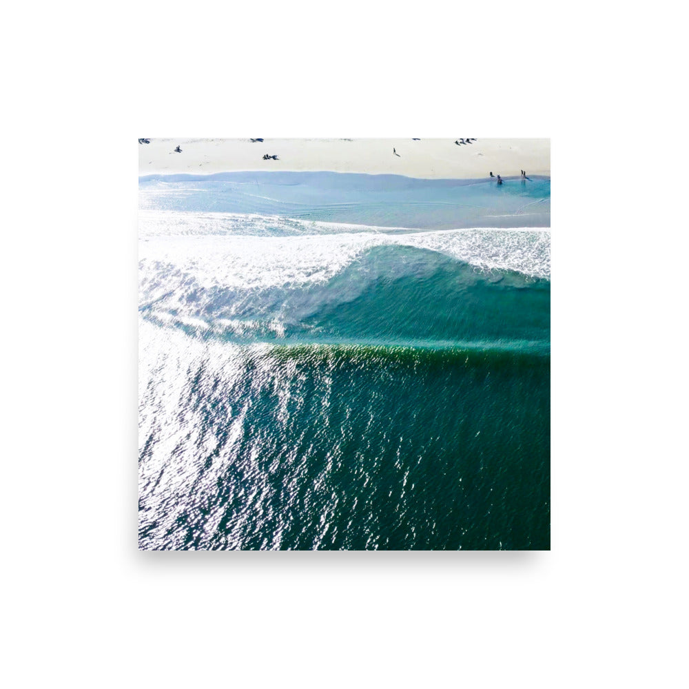 Avalon, New Jersey - Photo paper poster 12″×12″