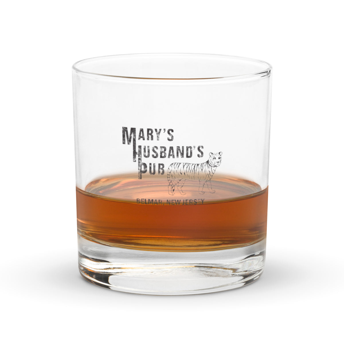 Mary's Husband's Pub - BELMAR - Rocks Glass
