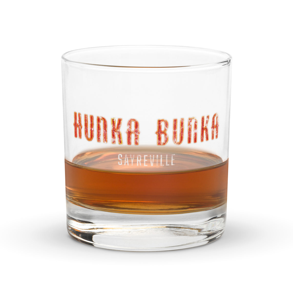 HUNKA BUNKA - SAYREVILLE - Rocks Glass