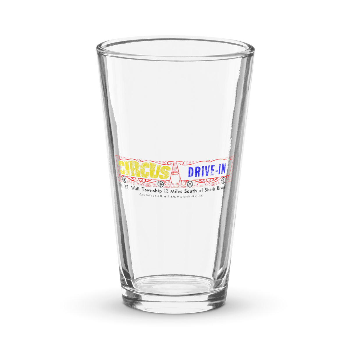 The Circus Drive-In - WALL - Pint Glass