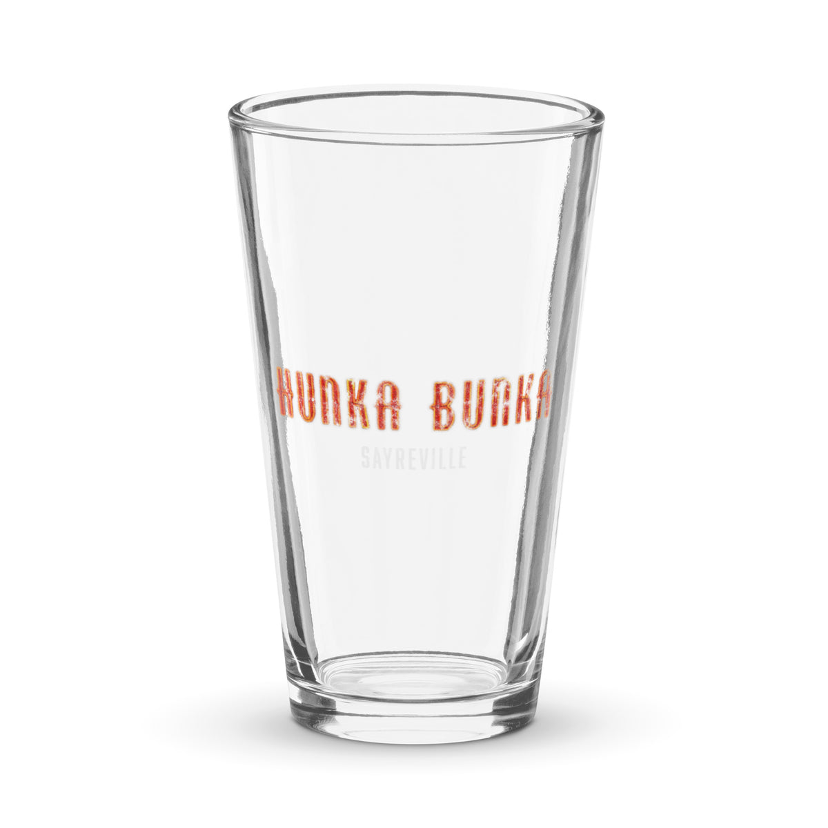 HUNKA BUNKA - SAYREVILLE - Pint Glass