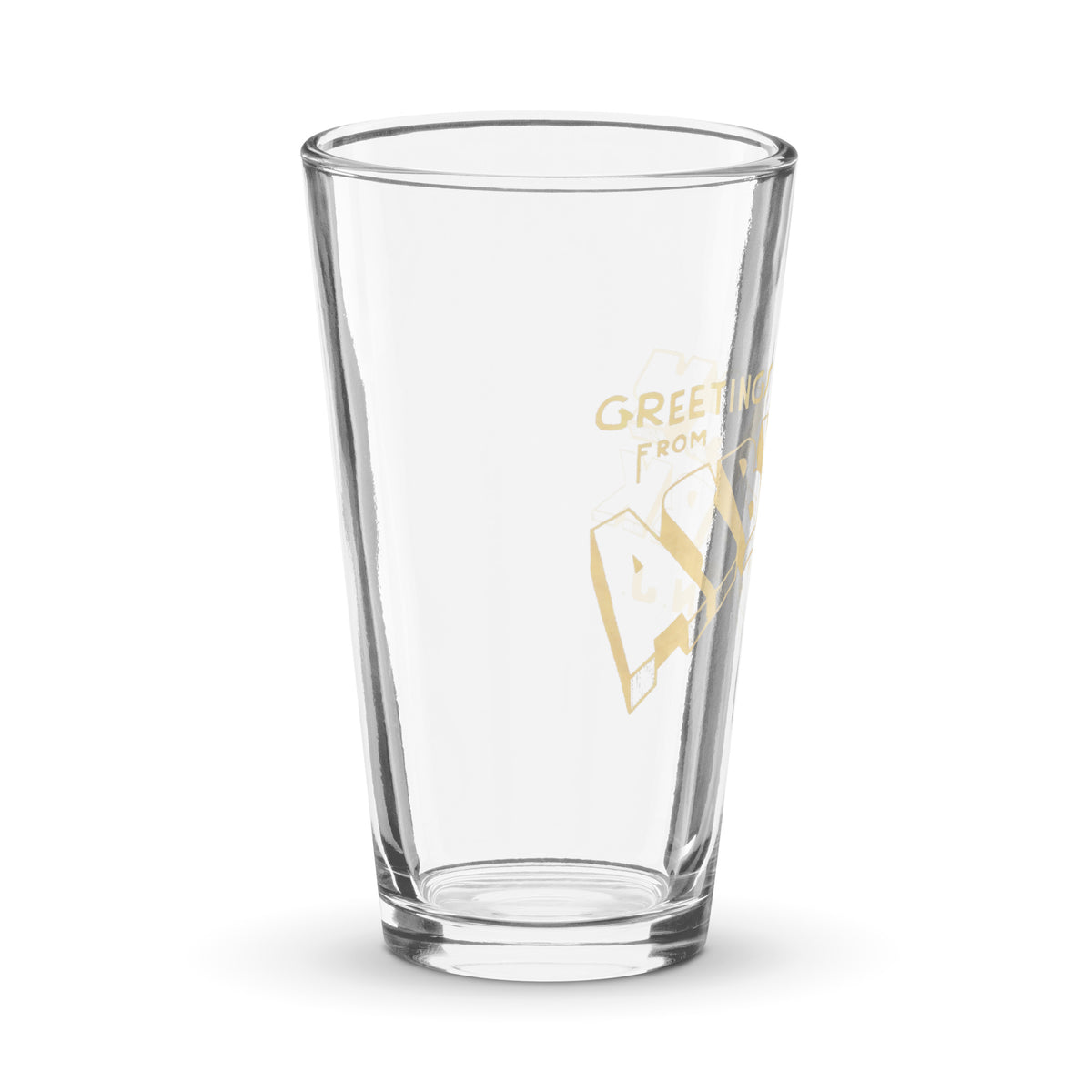 Greetings from Asbury Park - Shaker pint glass