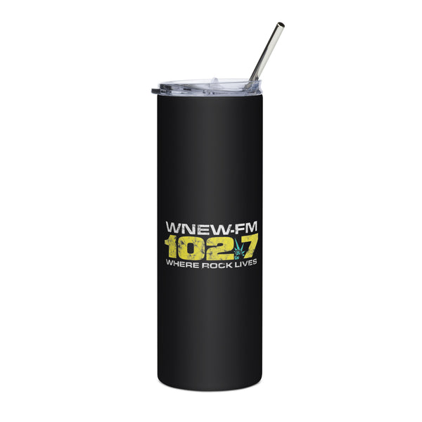 WNEW FM 102.7 Where Rock Lives - NEW YORK / NEW JERSEY / CONNECTICUT - Stainless Steel Tumbler