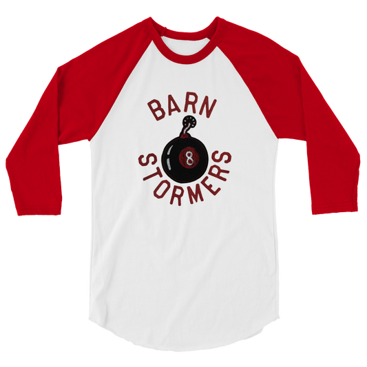 Barnstormers - ASBURY PARK/OCEAN TWP. - 3/4 sleeve raglan shirt