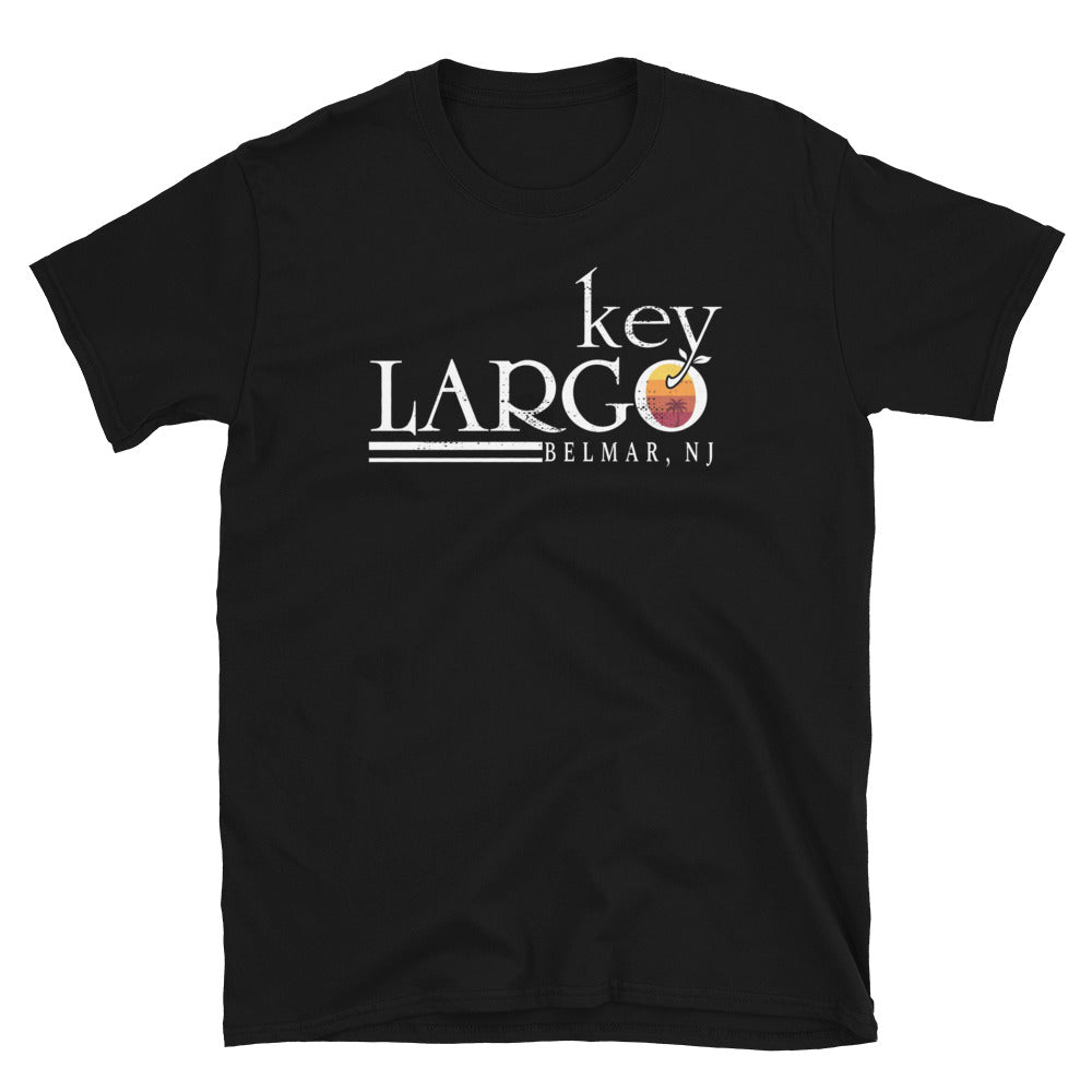 Key Largo - BELMAR - Short-Sleeve Unisex T-Shirt Black