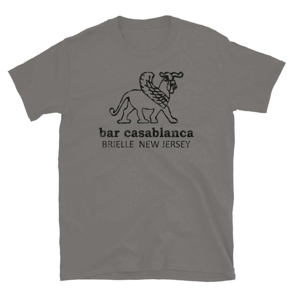 bar casablanca - BRIELLE - Short-Sleeve Unisex T-Shirt Charcoal