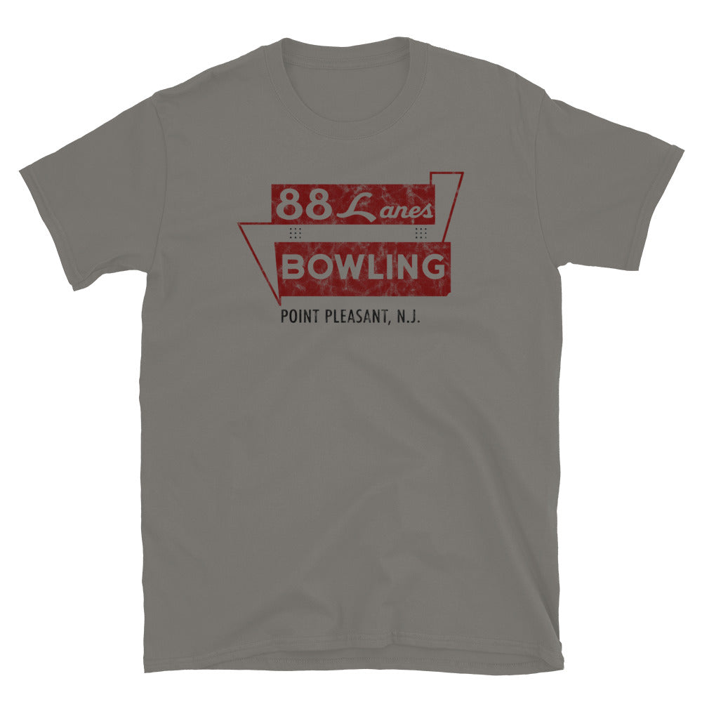 88 Lanes Bowling  - POINT PLEASANT - Short-Sleeve Unisex T-Shirt
