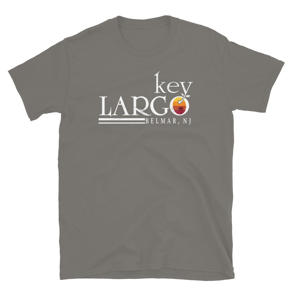 Key Largo - BELMAR - Short-Sleeve Unisex T-Shirt Charcoal