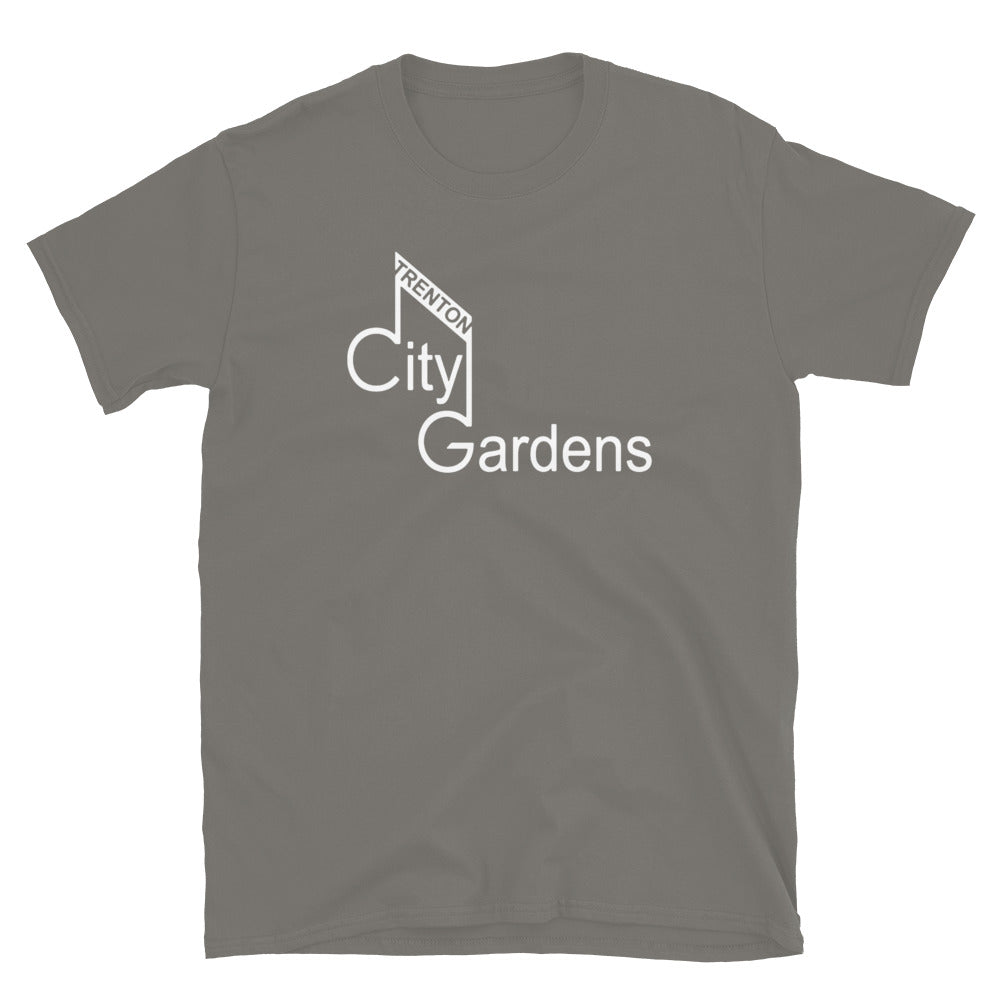 City Gardens Stacked Logo - TRENTON - Vintage Style T-Shirt