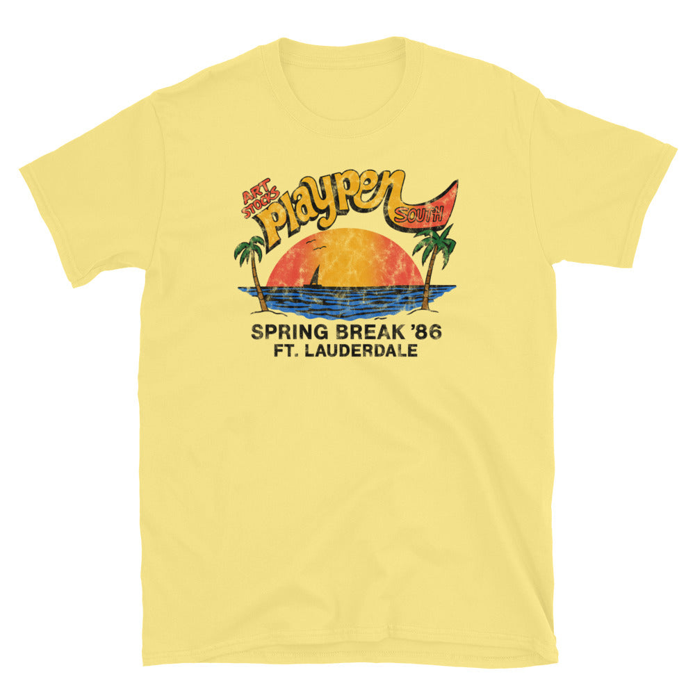 Art Stock's Playpen South - FT. LAUDERDALE - Short-Sleeve Unisex T-Shirt