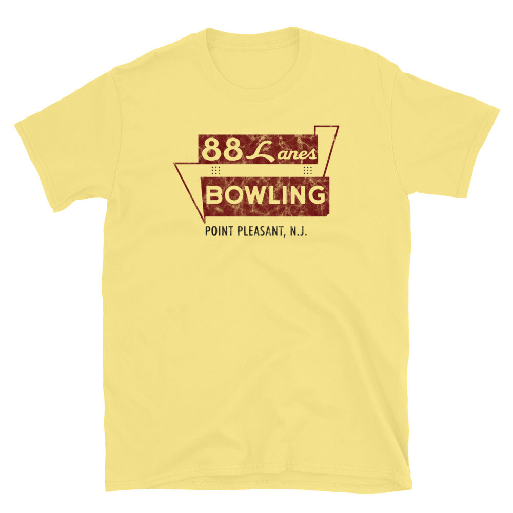 88 Lanes Bowling  - POINT PLEASANT - Short-Sleeve Unisex T-Shirt