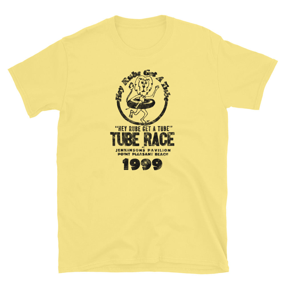Hey Rube, Get a Tube Race - POINT PLEASANT BEACH - Short-Sleeve Unisex T-Shirt