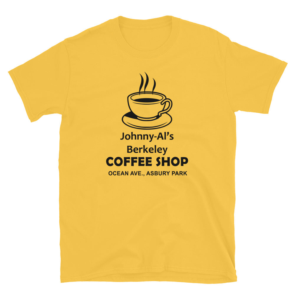 Johnny-Al's Berkeley Coffee Shop - ASBURY PARK - Short-Sleeve Unisex T-Shirt Daisy