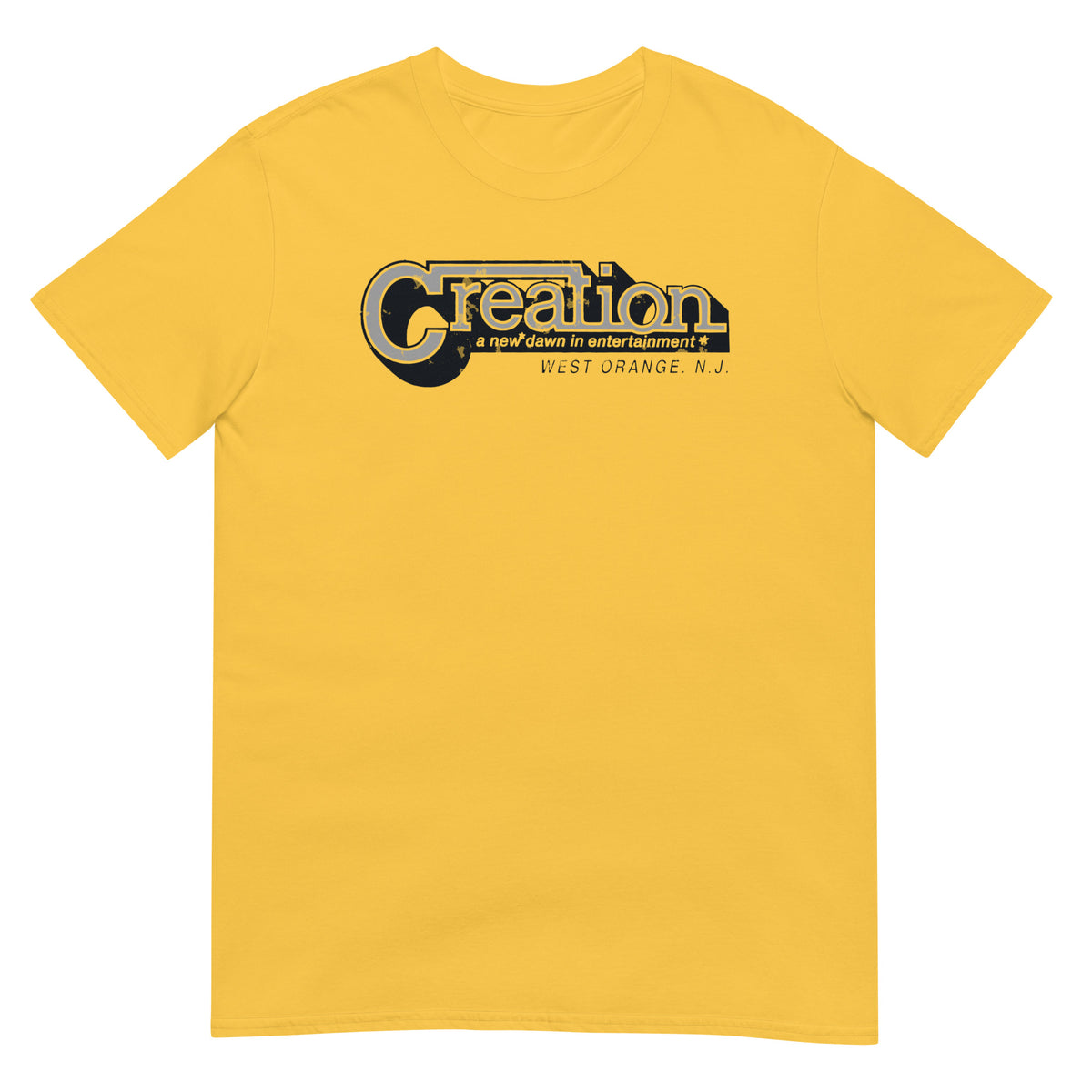 Creation - WEST ORANGE - Vintage Style T-Shirt Daisy