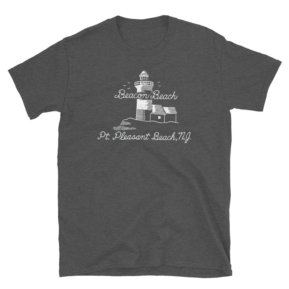 Beacon Beach - POINT PLEASANT BEACH - Short-Sleeve Unisex T-Shirt