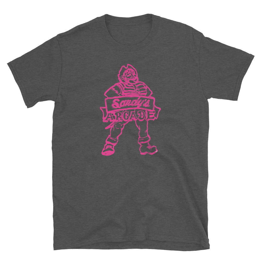 Sandy's Arcade - ASBURY PARK - Short-Sleeve Unisex T-Shirt Dark Heather Grey