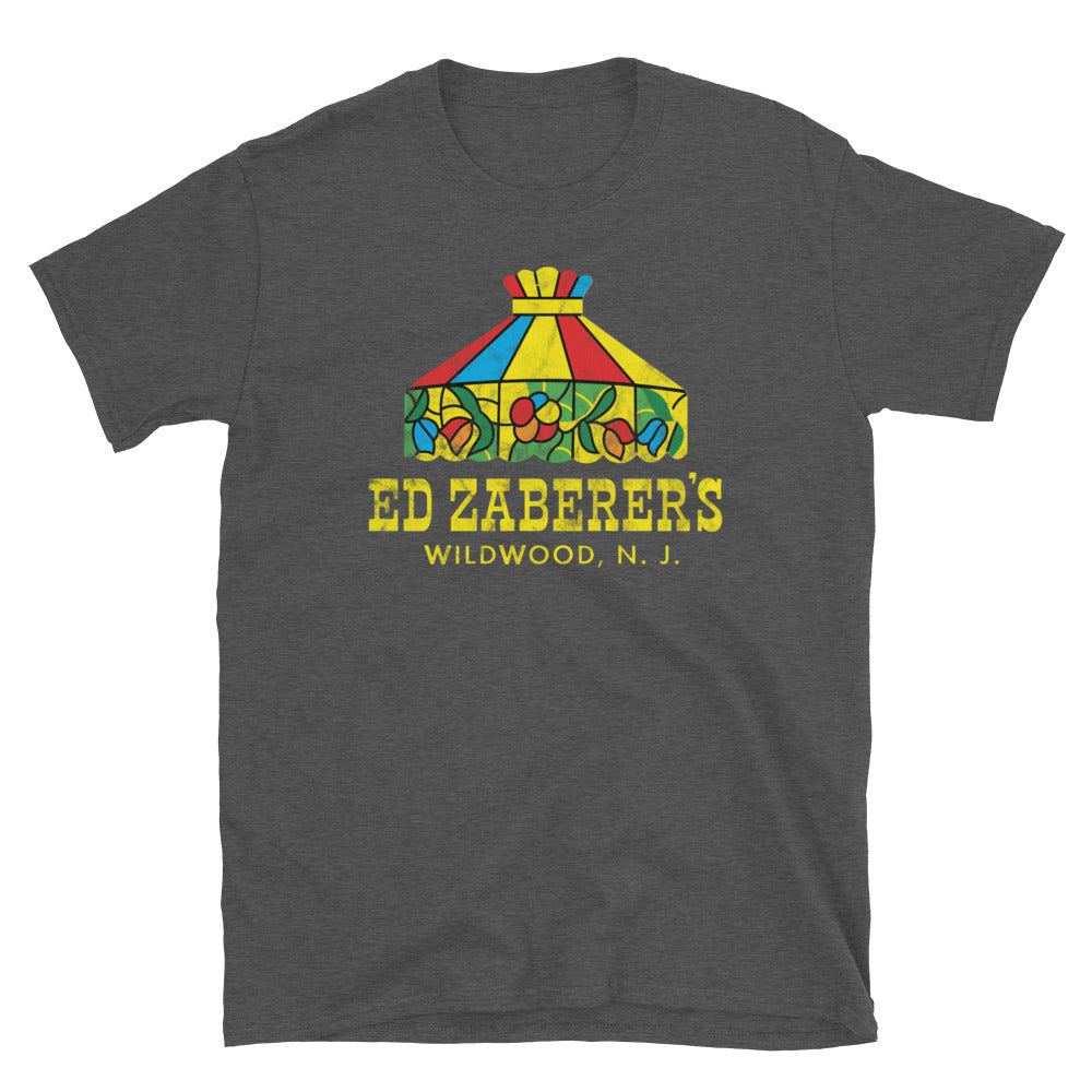 Ed Zaberer’s - WILDWOOD - Short-Sleeve Unisex T-Shirt Dark Heather Grey