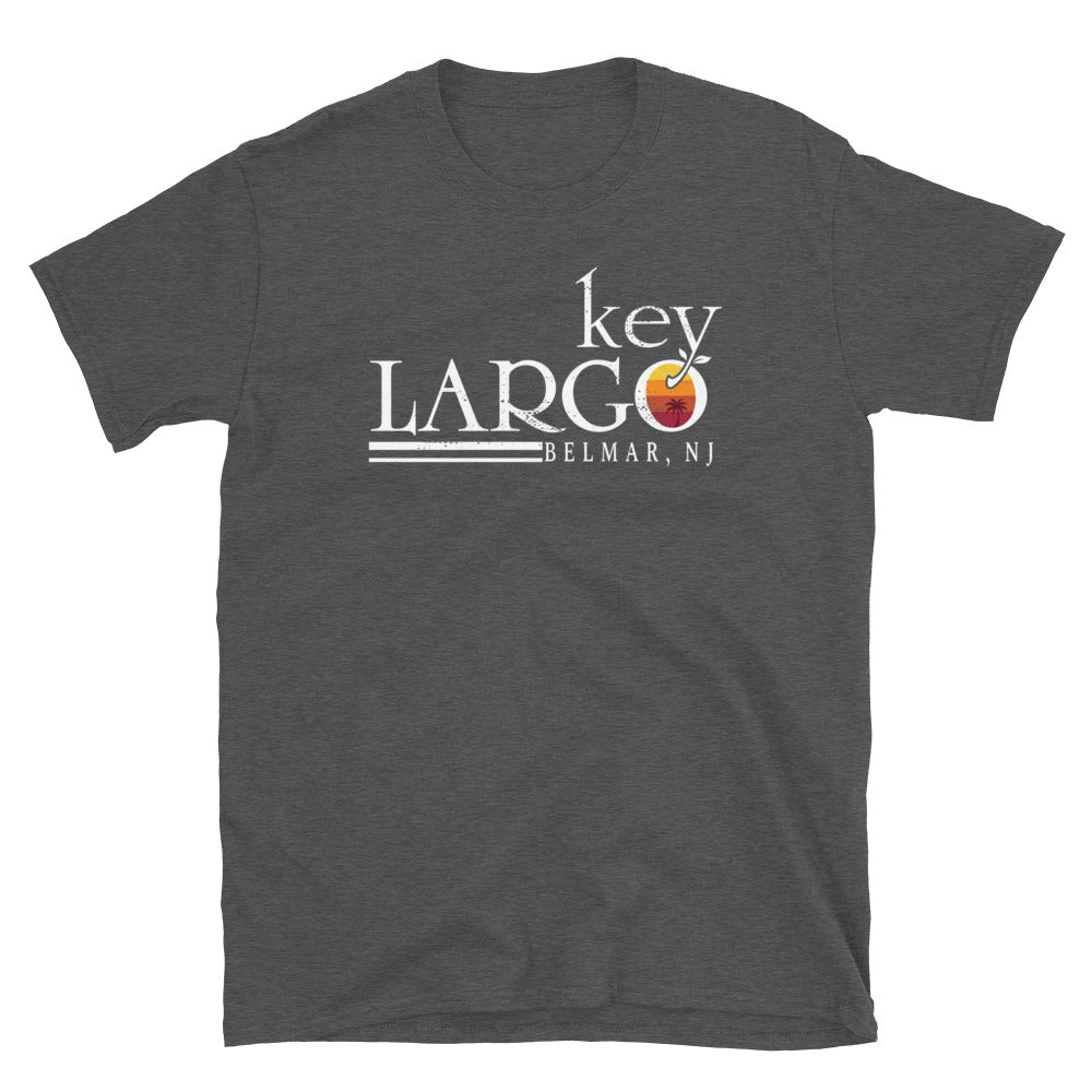 Key Largo - BELMAR - Short-Sleeve Unisex T-Shirt Dark Heather Grey