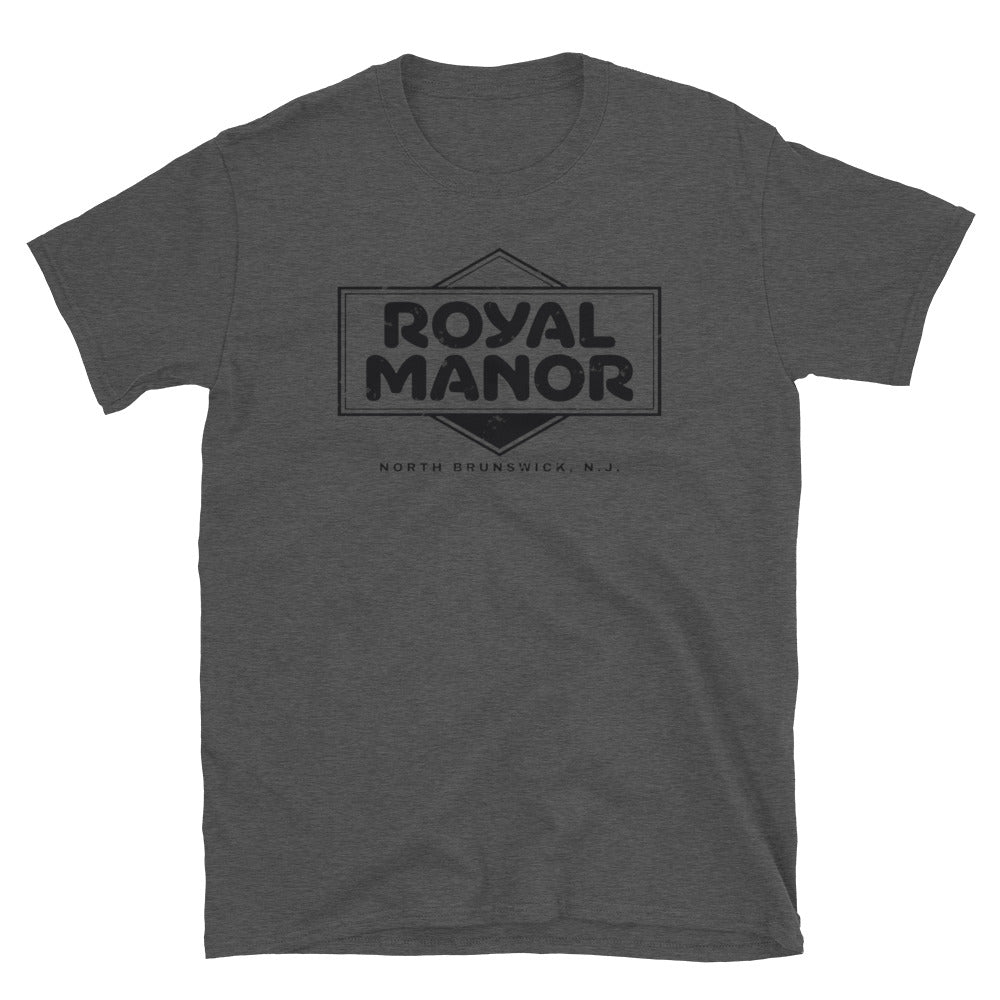 Royal Manor - NORTH BRUNSWICK - Vintage Style T-Shirt Dark Heather Grey