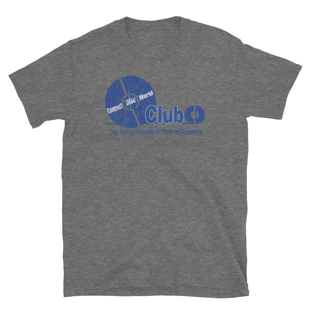 Compact Disc World - EATONTOWN / PARAMUS / TOTOWA - Short-Sleeve Unisex T-Shirt