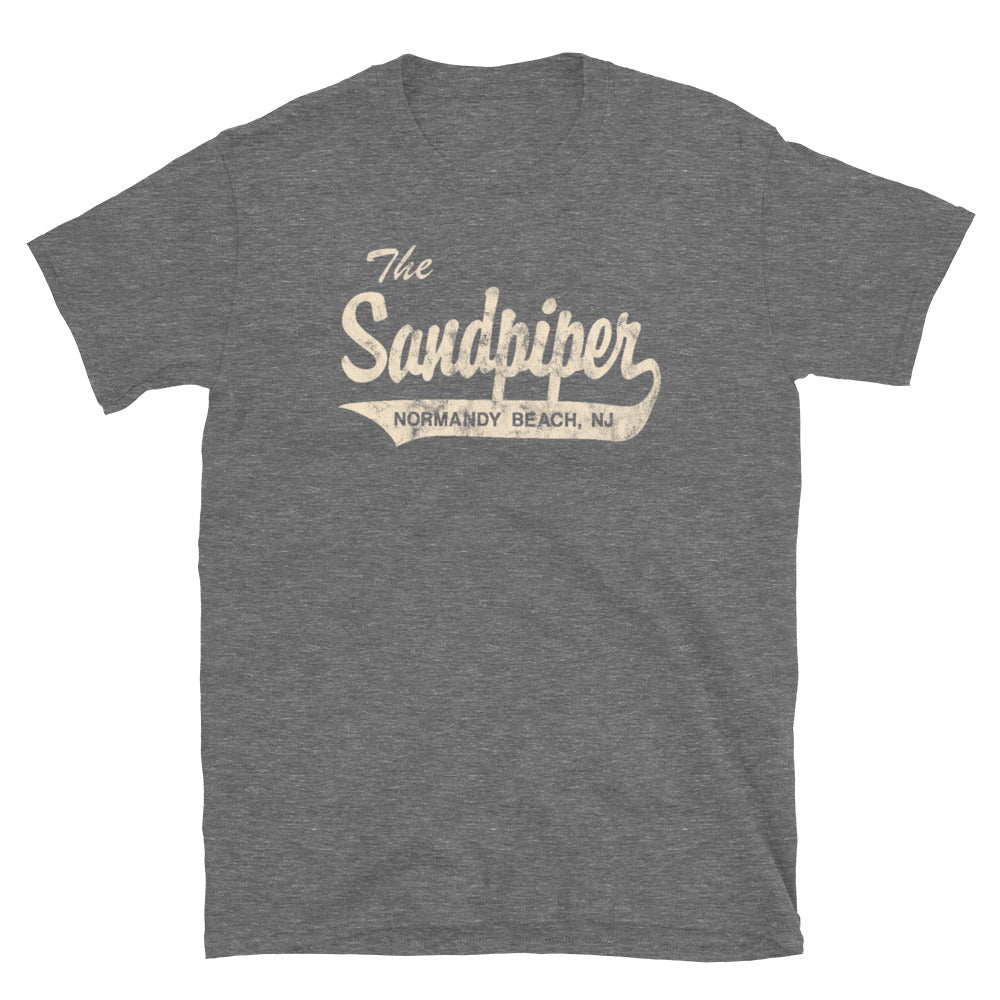 The Sandpiper - NORMANDY BEACH - Short-Sleeve Unisex T-Shirt