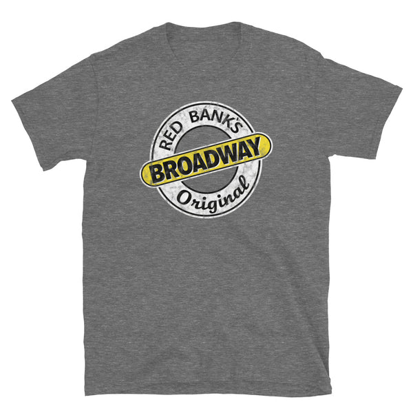 Broadway Grill - RED BANK - Short-Sleeve Unisex T-Shirt Graphite Heather