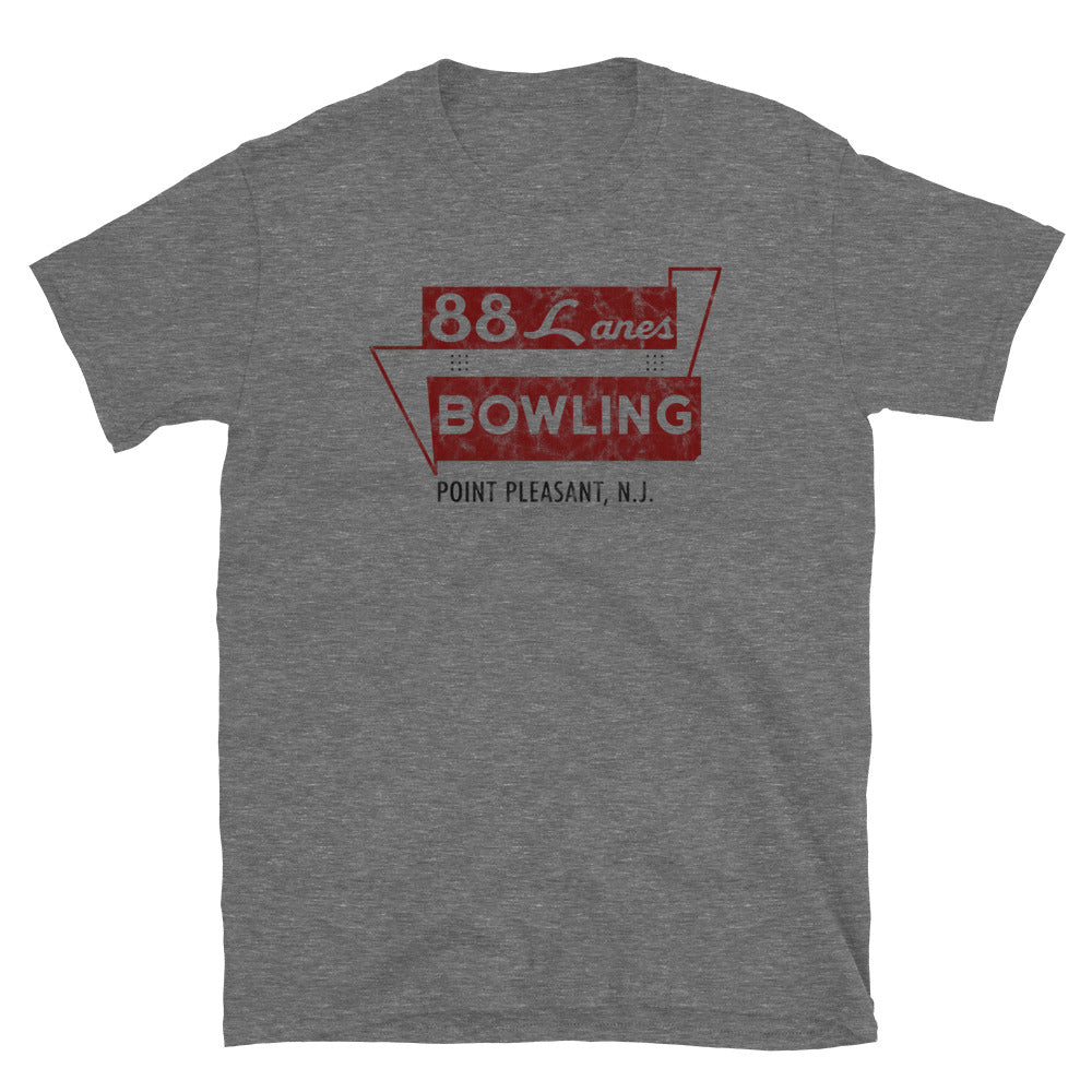 88 Lanes Bowling  - POINT PLEASANT - Short-Sleeve Unisex T-Shirt