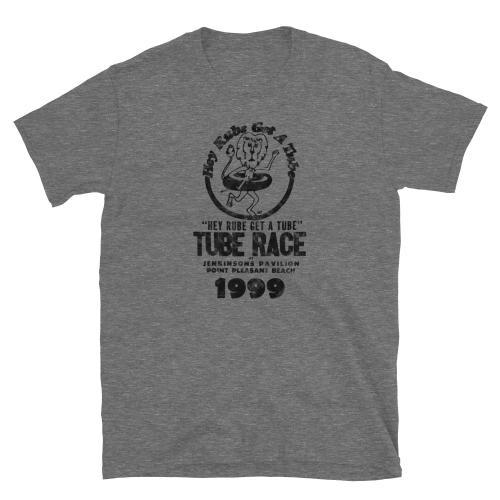 Hey Rube, Get a Tube Race - POINT PLEASANT BEACH - Short-Sleeve Unisex T-Shirt