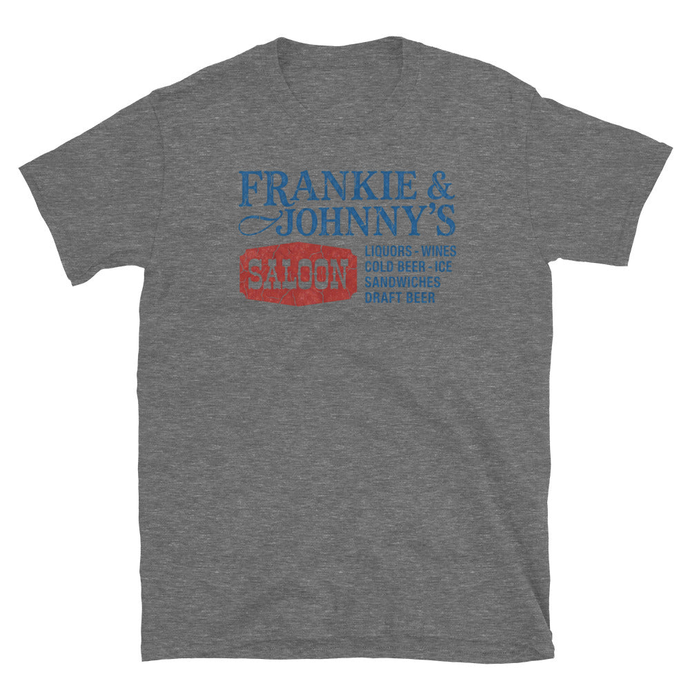 Frankie & Johnny's Saloon - SEASIDE HEIGHTS - Short-Sleeve Unisex T-Shirt