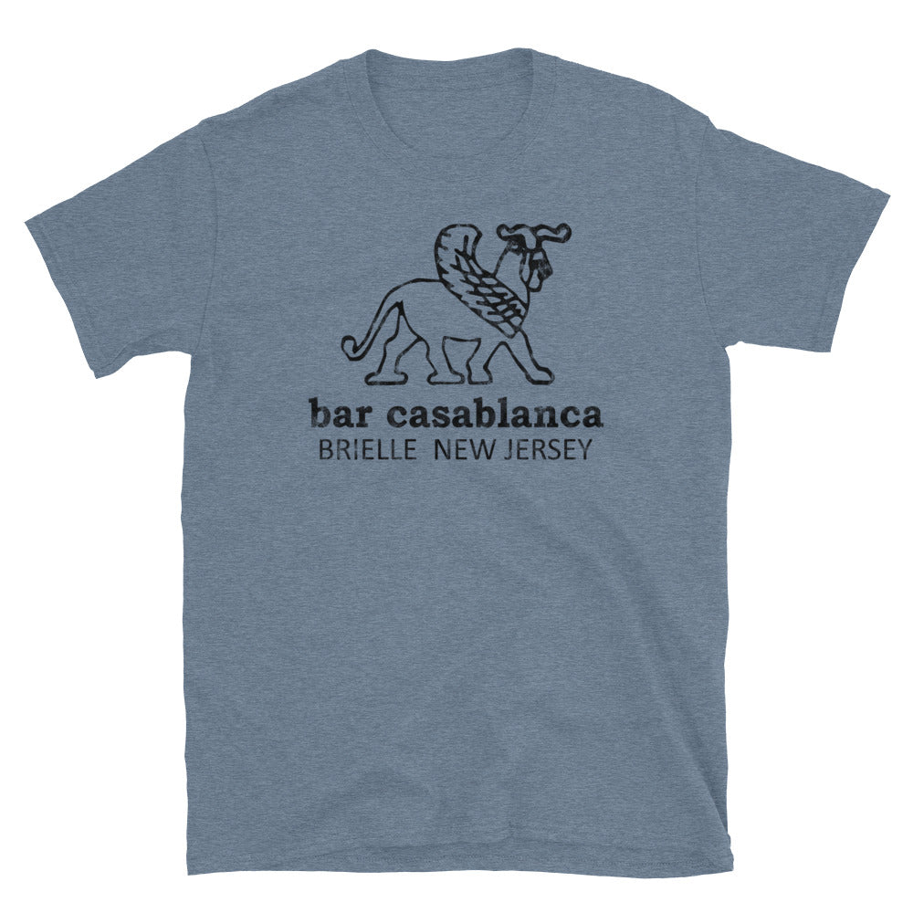bar casablanca - BRIELLE - Short-Sleeve Unisex T-Shirt Heather Indigo