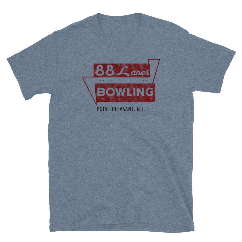 88 Lanes Bowling  - POINT PLEASANT - Short-Sleeve Unisex T-Shirt