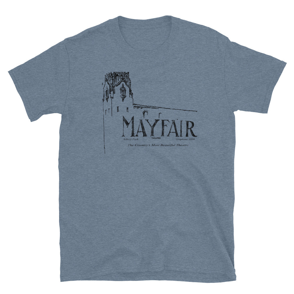 Mayfair Theatre - ASBURY PARK - Short sleeve t-shirt Heather Indigo