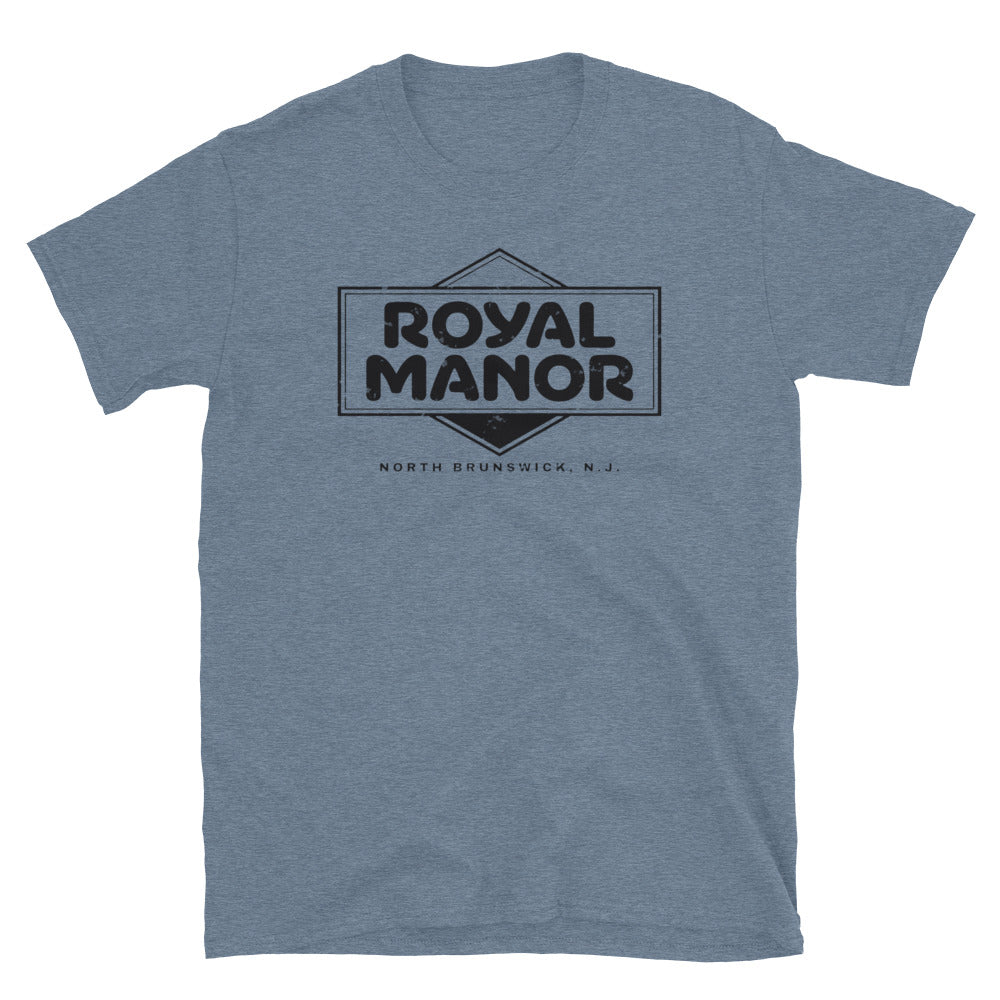 Royal Manor - NORTH BRUNSWICK - Vintage Style T-Shirt Heather Indigo