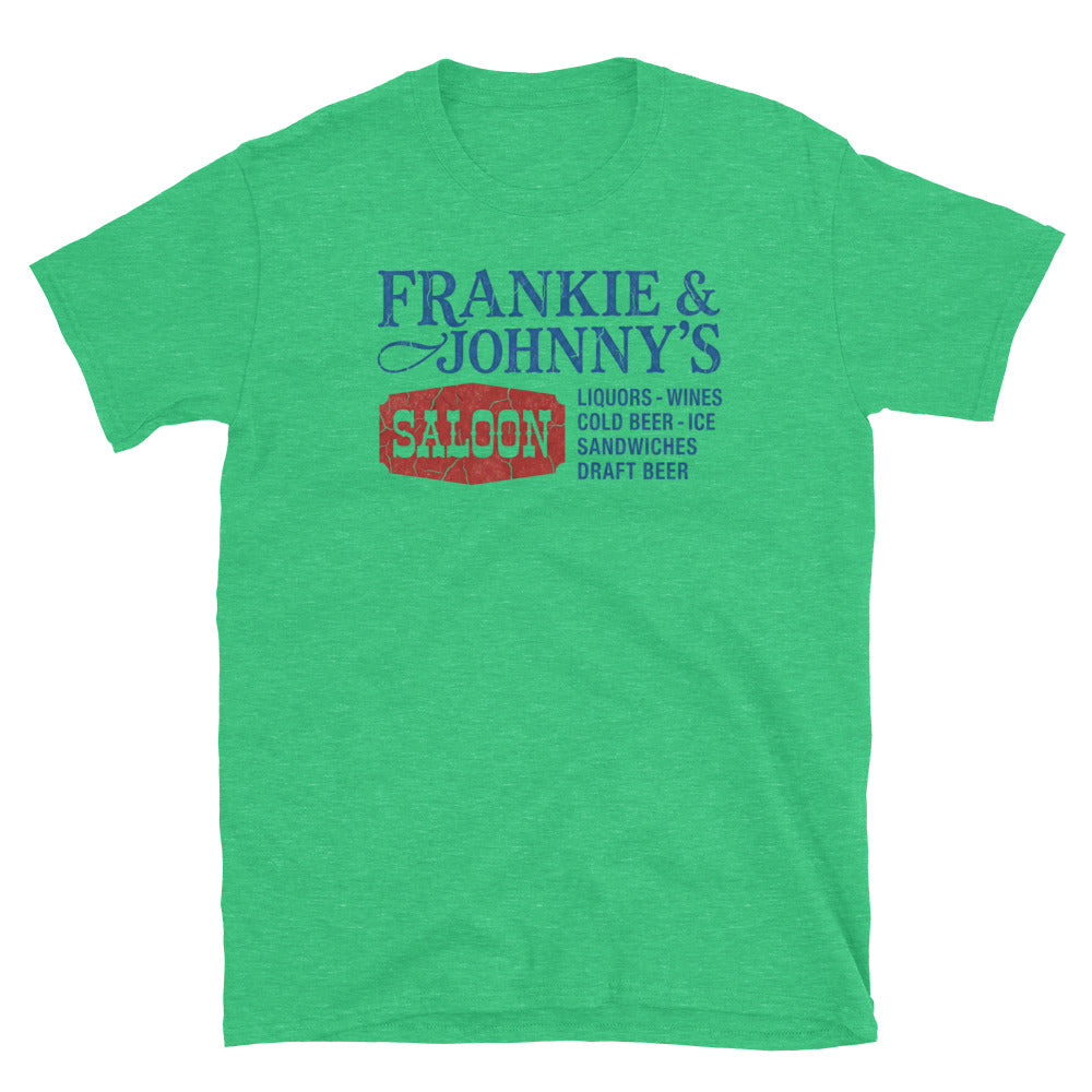 Frankie & Johnny's Saloon - SEASIDE HEIGHTS - Short-Sleeve Unisex T-Shirt