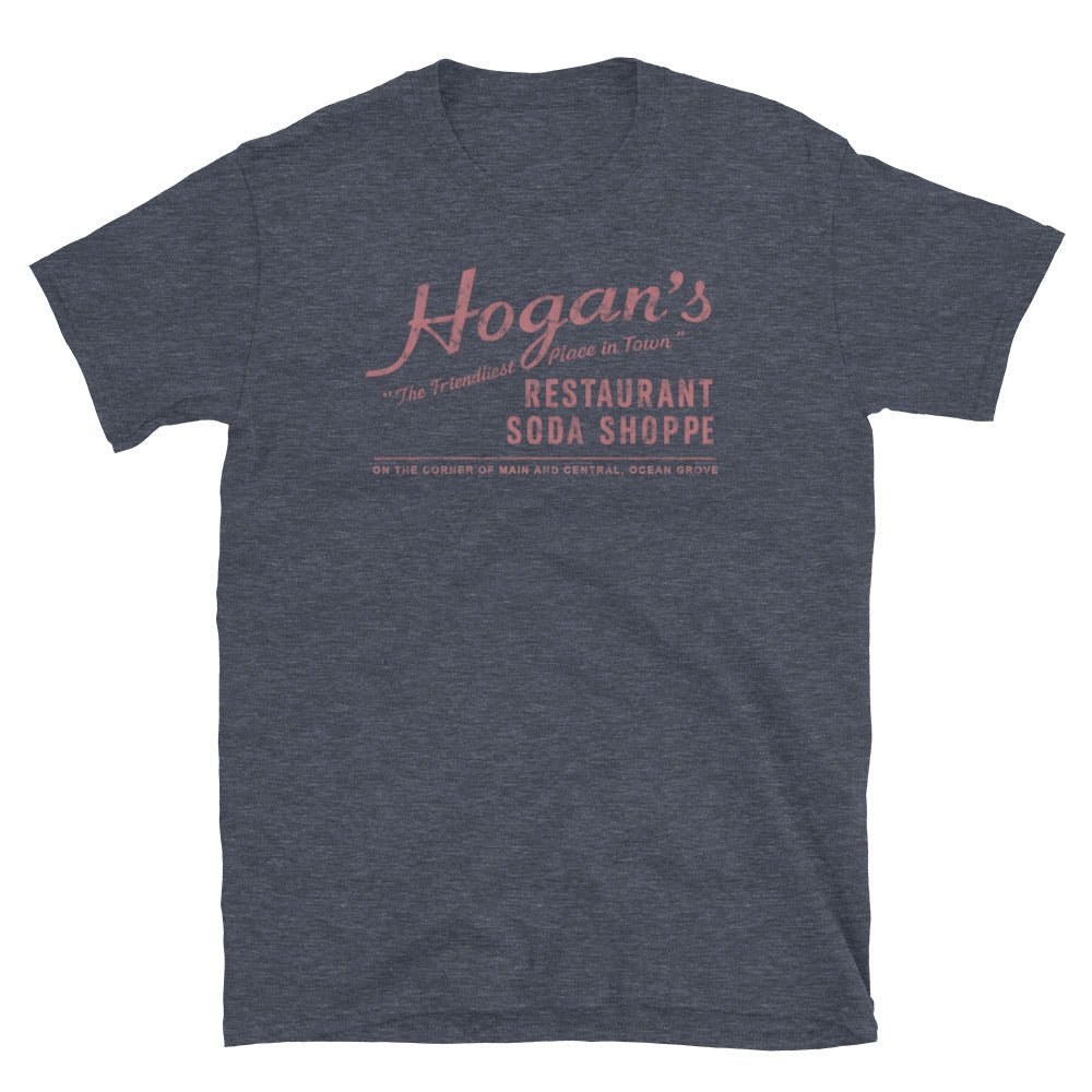 Hogan's Restaurant & Soda Shoppe - OCEAN GROVE - Short-Sleeve Unisex T-Shirt