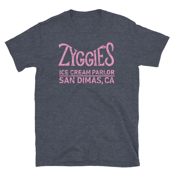 Zyggie's Ice Cream Parlor  - SAN DIMAS, CA - Short-Sleeve Unisex T-Shirt