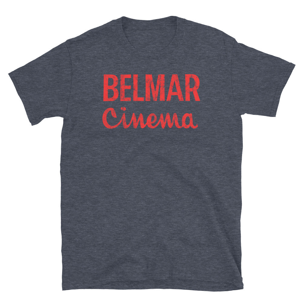Belmar Cinema - BELMAR - Short-Sleeve Unisex T-Shirt Heather Navy