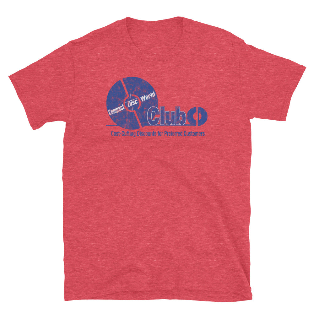 Compact Disc World - EATONTOWN / PARAMUS / TOTOWA - Short-Sleeve Unisex T-Shirt