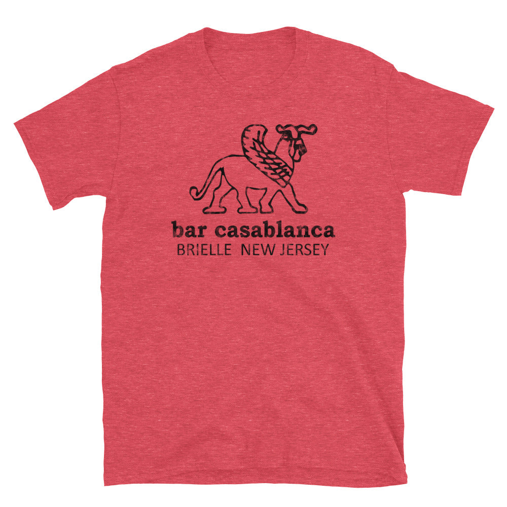 bar casablanca - BRIELLE - Short-Sleeve Unisex T-Shirt Heather Red