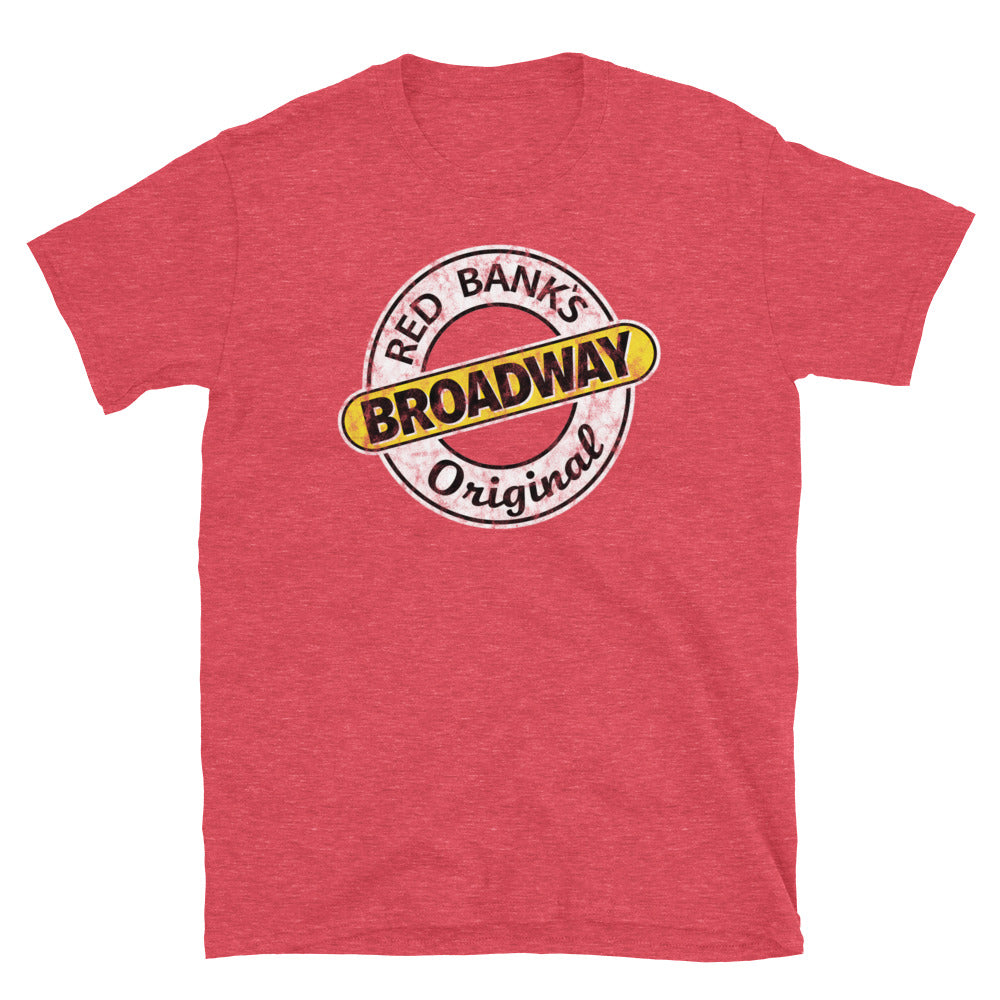 Broadway Grill - RED BANK - Short-Sleeve Unisex T-Shirt
