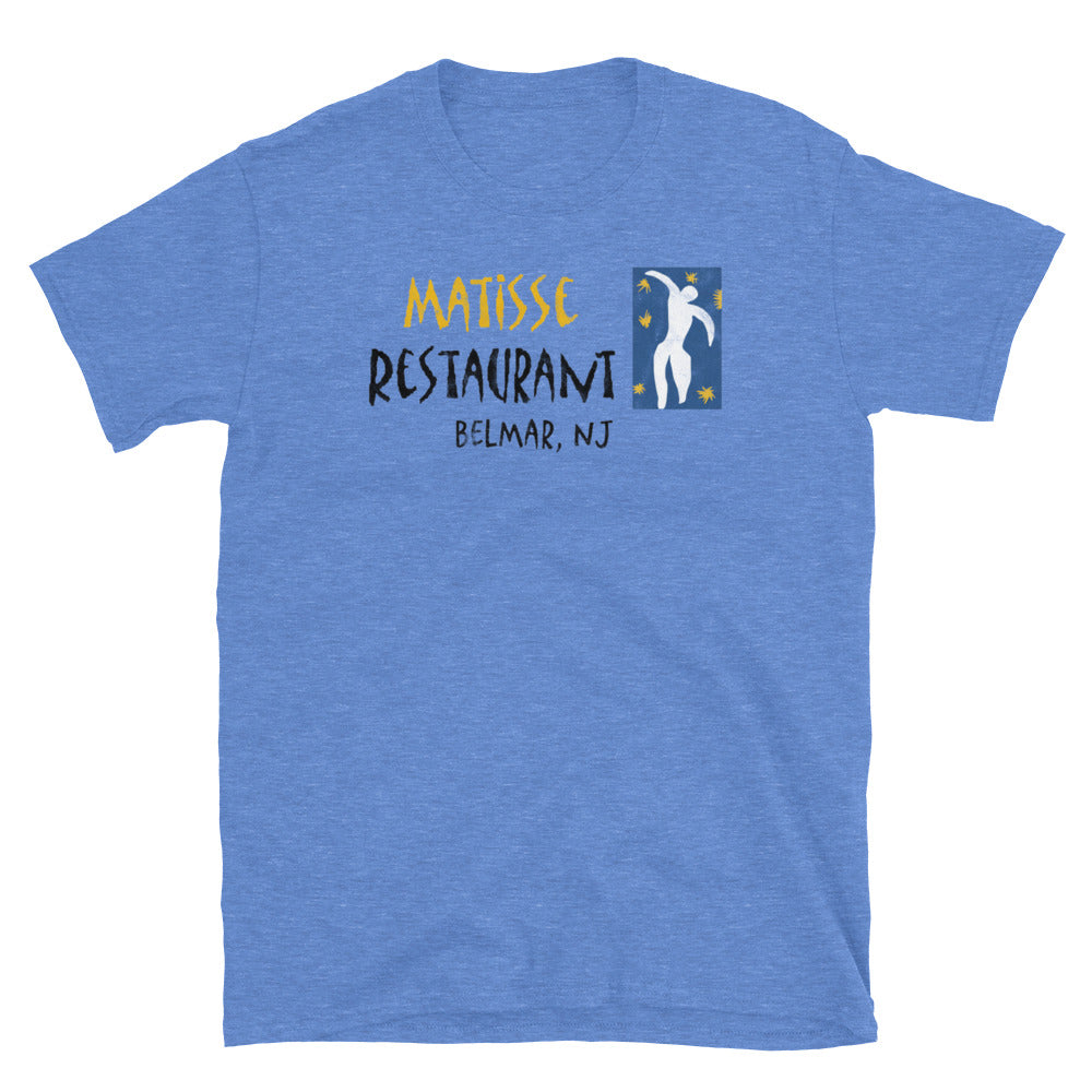 Matisse - BELMAR - Short-Sleeve Unisex T-Shirt Heather Royal