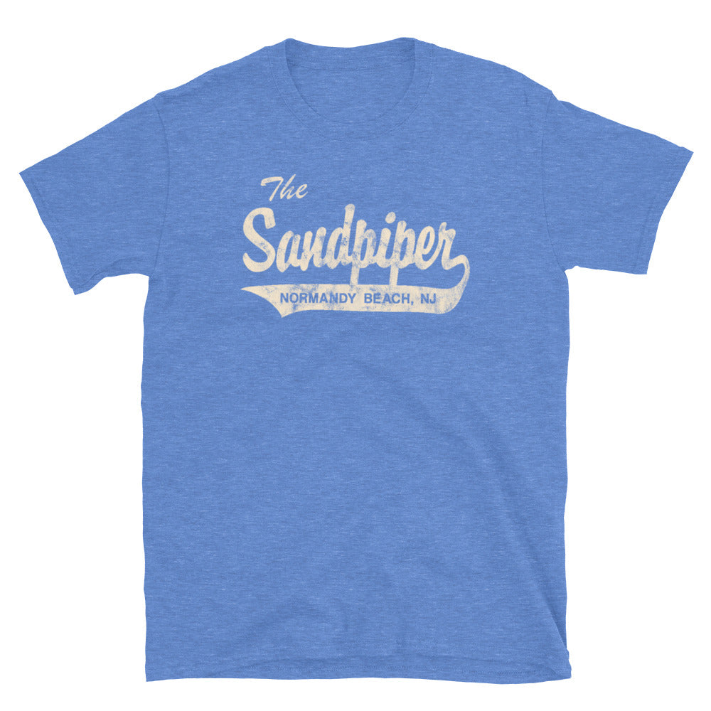 The Sandpiper - NORMANDY BEACH - Short-Sleeve Unisex T-Shirt
