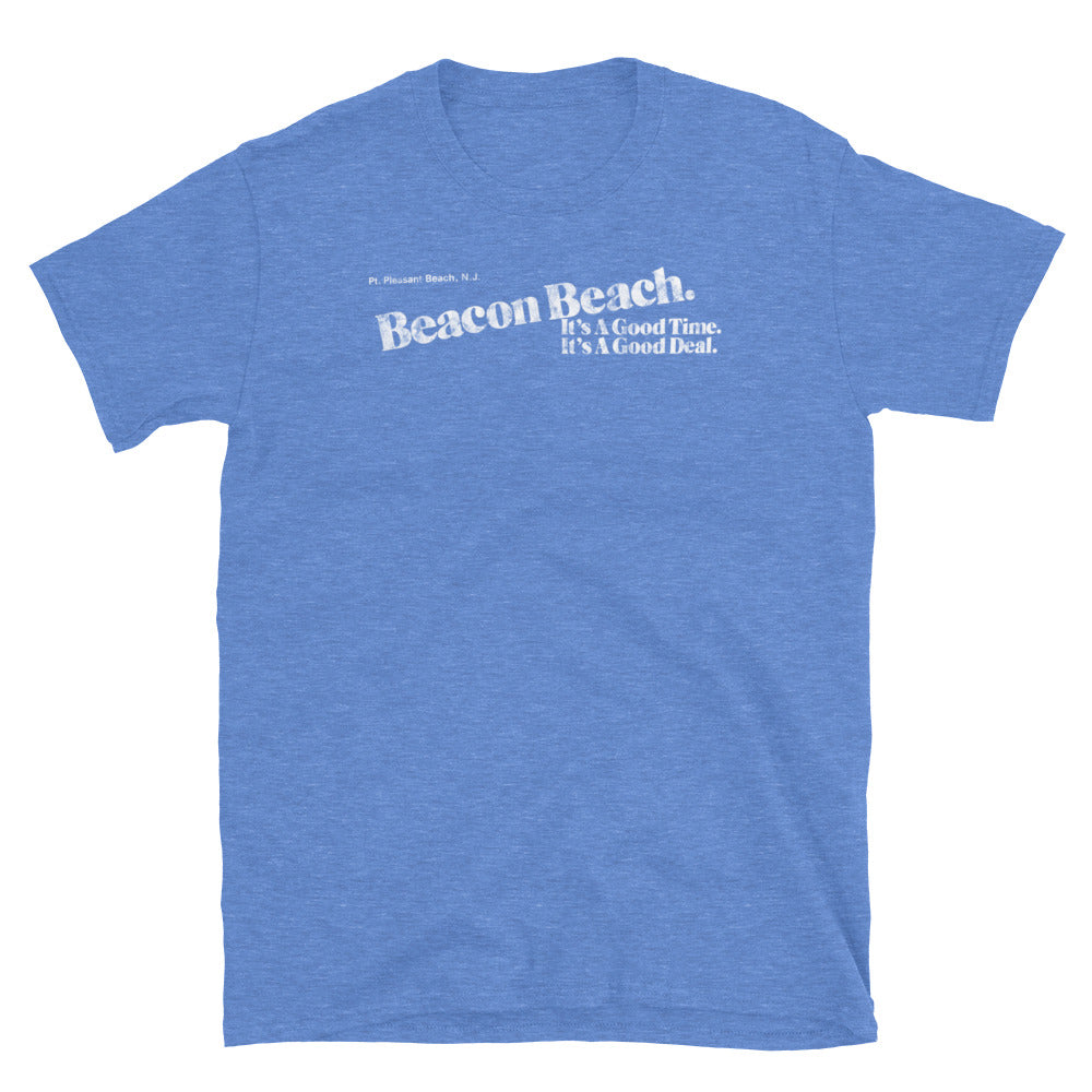 Beacon Beach - POINT PLEASANT BEACH - Short-Sleeve Unisex T-Shirt