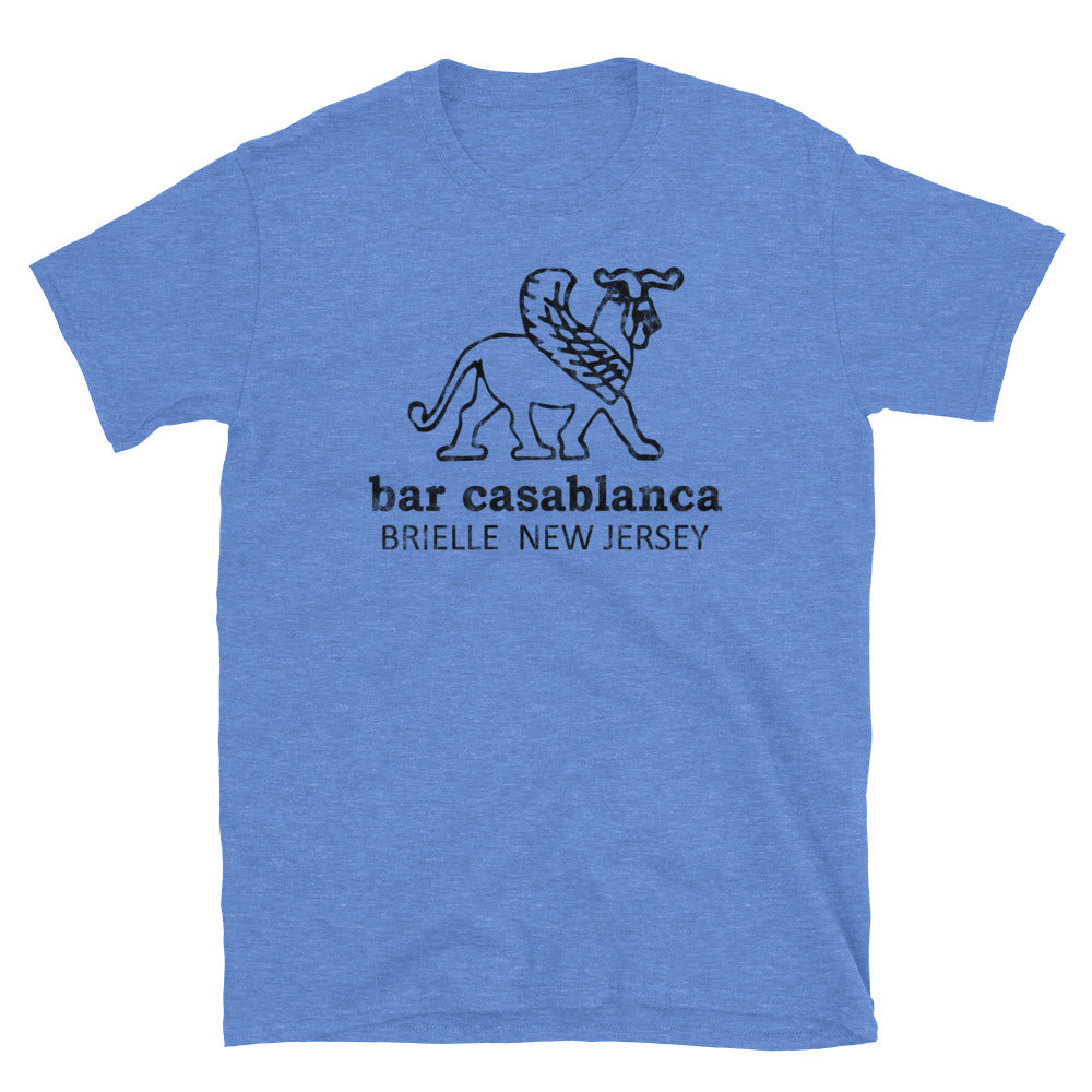 bar casablanca - BRIELLE - Short-Sleeve Unisex T-Shirt Heather Royal