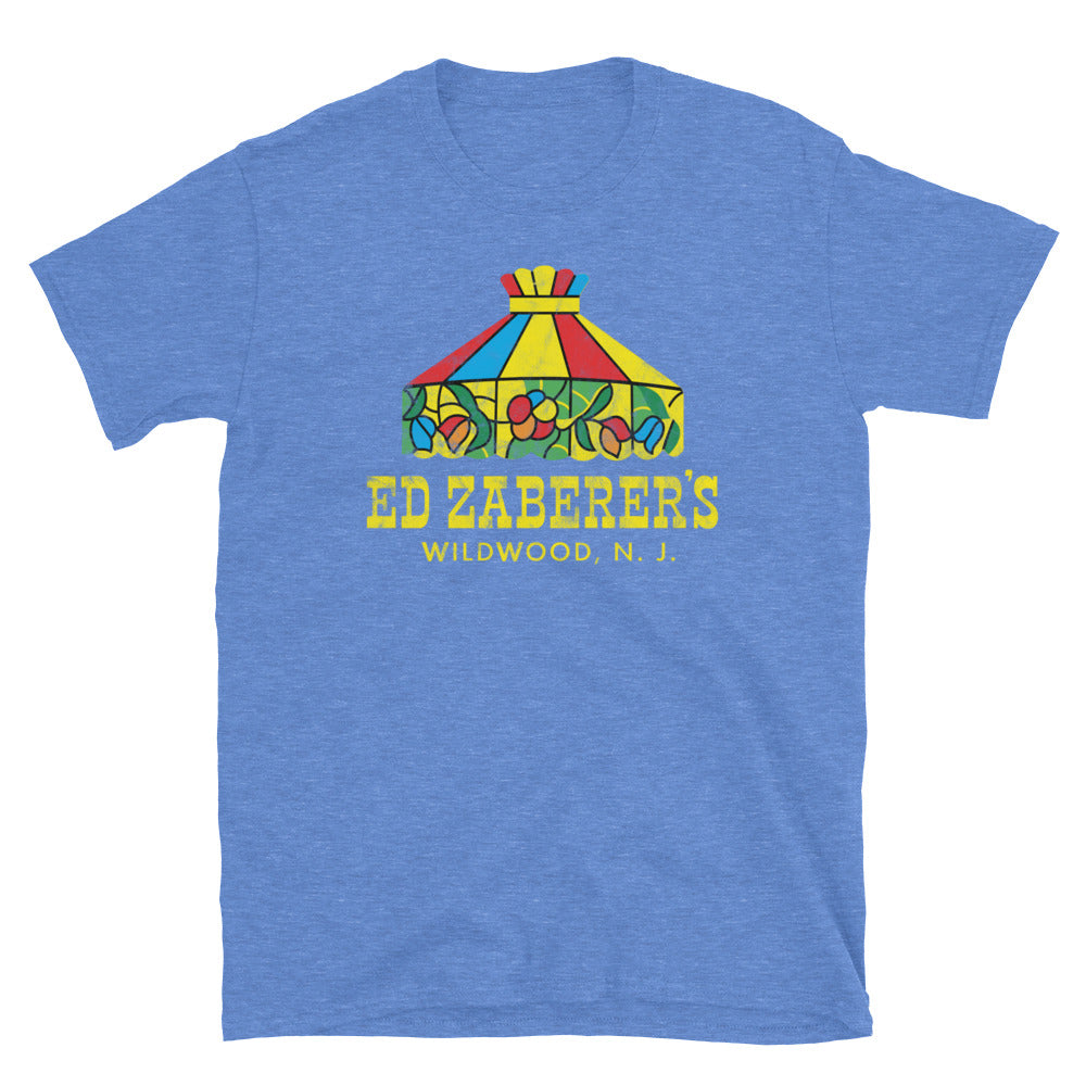Ed Zaberer’s - WILDWOOD - Short-Sleeve Unisex T-Shirt Heather Royal