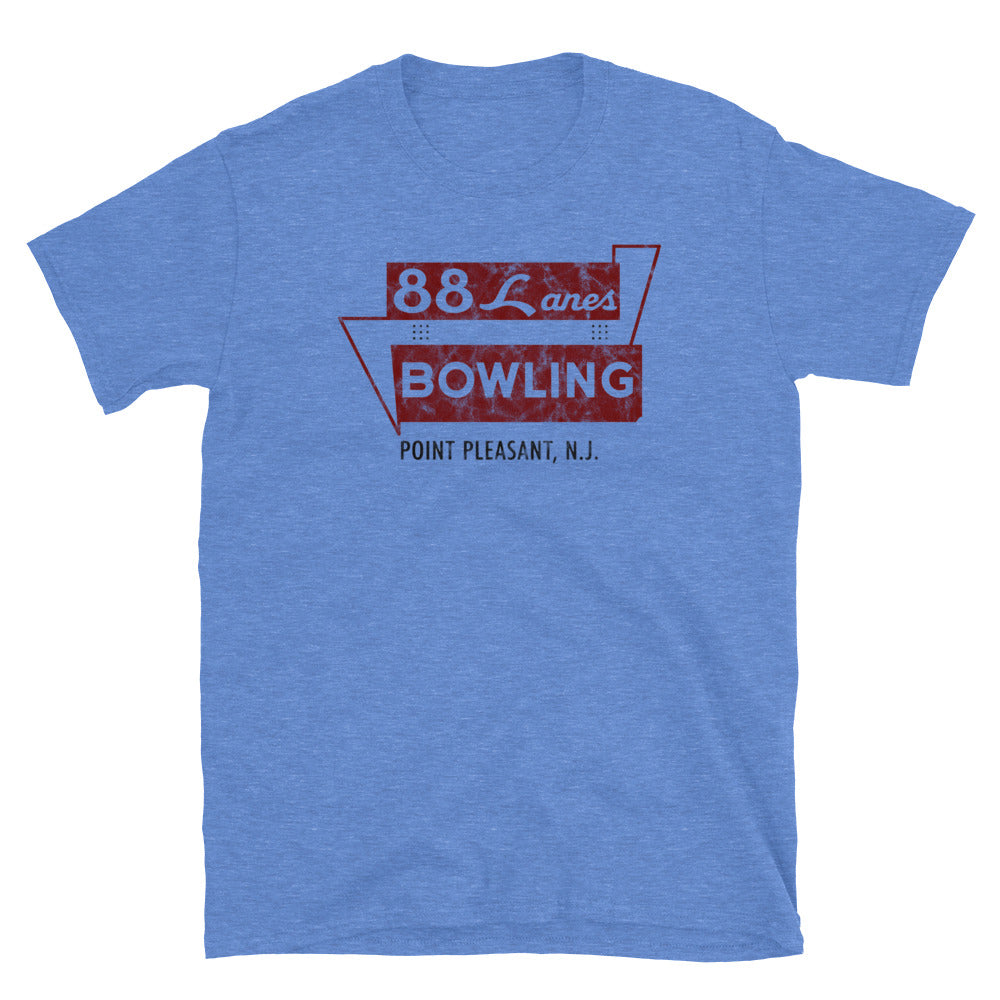 88 Lanes Bowling  - POINT PLEASANT - Short-Sleeve Unisex T-Shirt