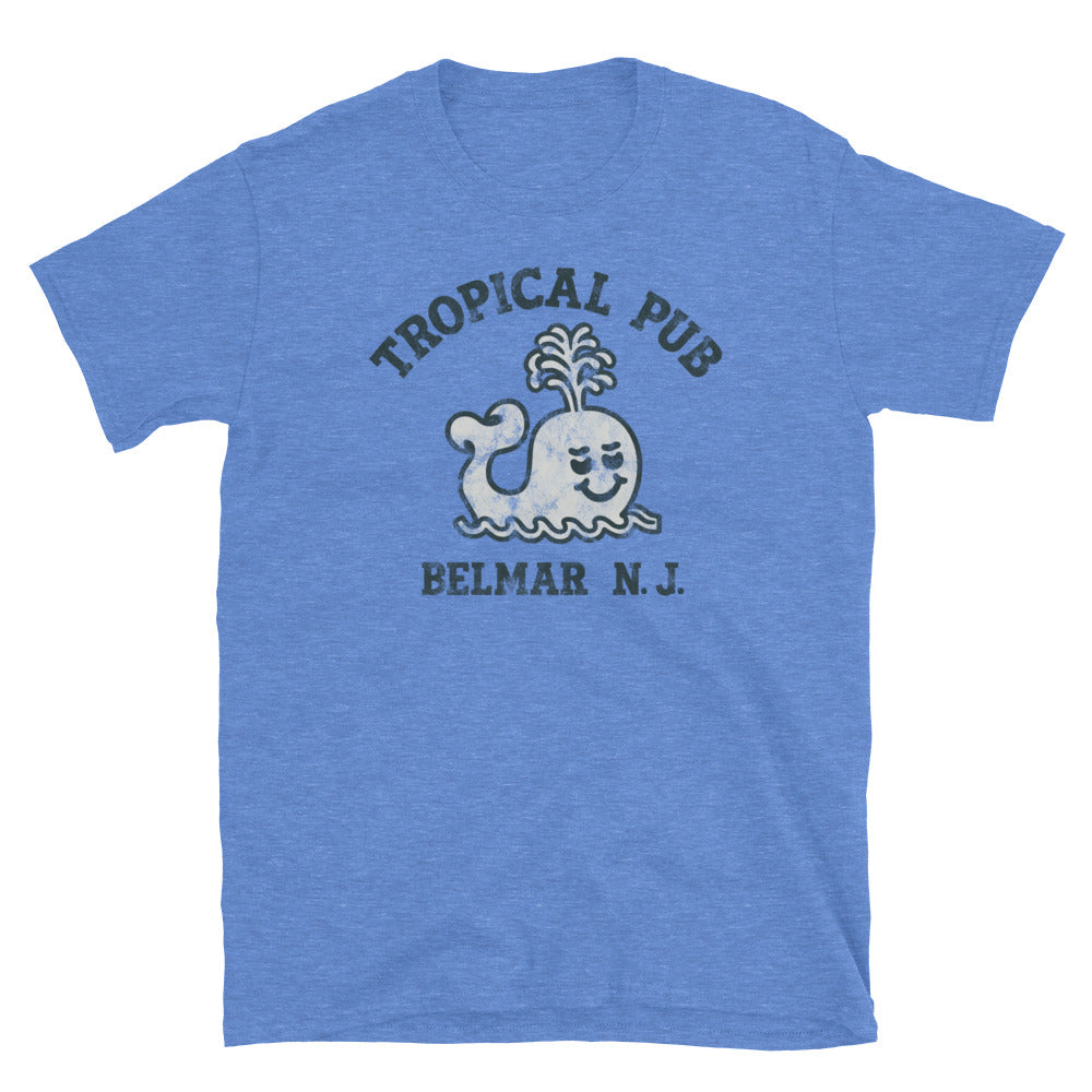 Tropical Pub - BELMAR - Short-Sleeve Unisex T-Shirt Heather Royal