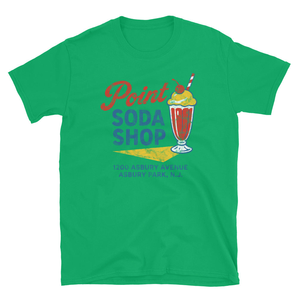Point Soda Shop - ASBURY PARK - Unisex t-shirt Irish Green